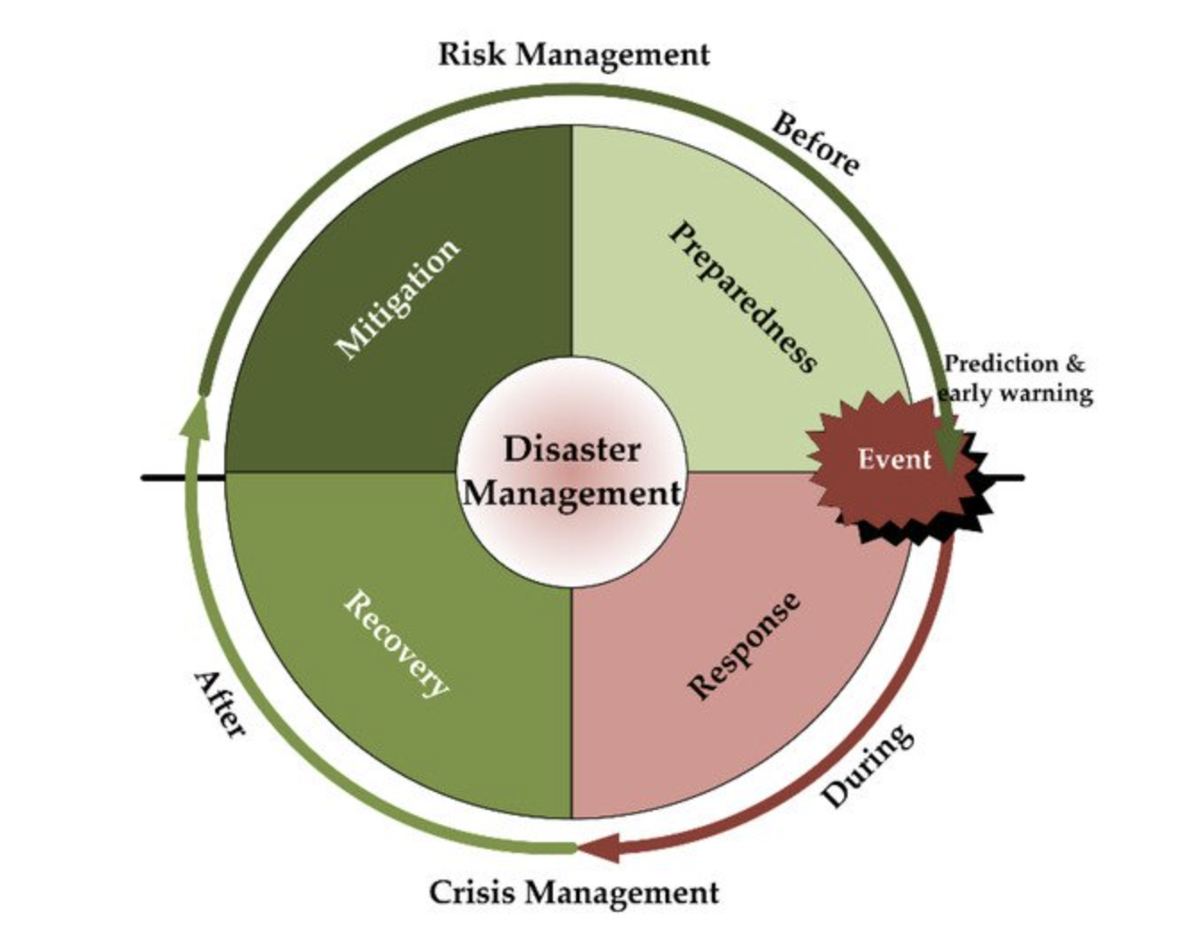 Risk Vs Crisis Management Steps 